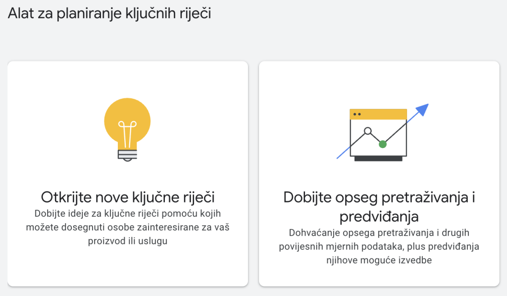 Google keyword planner